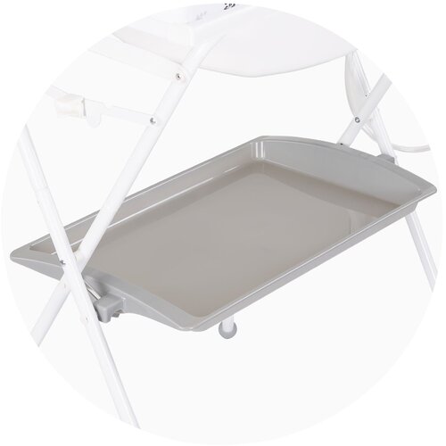 Chipolino Kadica za bebe sa postoljem i podlogom za presvlaku &amp;quot;Aqua&amp;quot; Giraffe Slike
