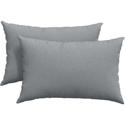 VidaXL jastučići za sofu 2 pcs svijetlo siva 60 x 40 cm tkanina Slike