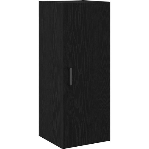 vidaXL Zidni ormarić crni hrast 34,5x34x90 cm inženjerski drvo Cijene