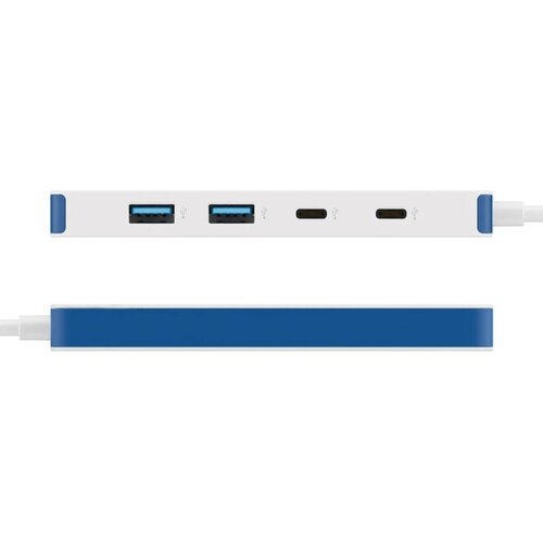 Targus HyperDrive Flex 4 Port USB-C Combo Hub beli (HD5200BUGL) Slike