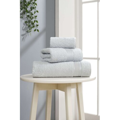 Lessentiel Maison Set pe&scaron;kira za kupanje Ezgi, 3 komada, Beli Cene