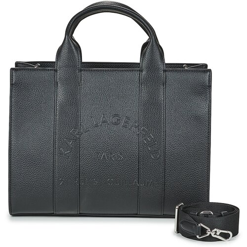Karl Lagerfeld K/RSG PEBBLE SQUARE MED TOTE Crna Slike