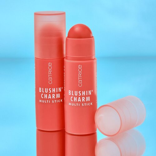 Catrice Blushin&amp;#039; Charm Multi Stick rumenilo s highlighterom u sticku nijansa 020 Coral Cutie 5.5 g Slike