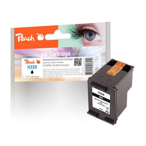 Peach Črnilo HP 338, C8765E black 17ml 312566, (20388818) Slike