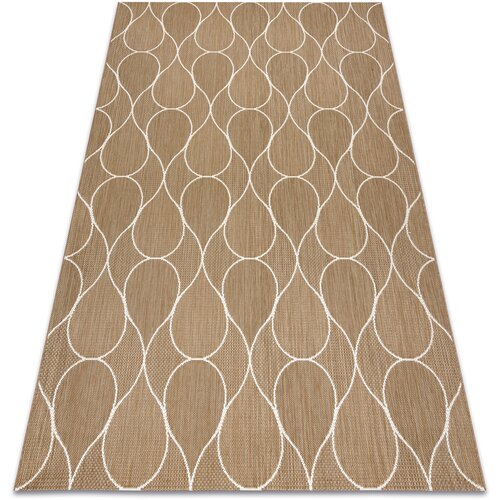 RugsX Preproge FLAT 49379265 Sisal tepih Drops - naravna 200x290 cm Bež Cene