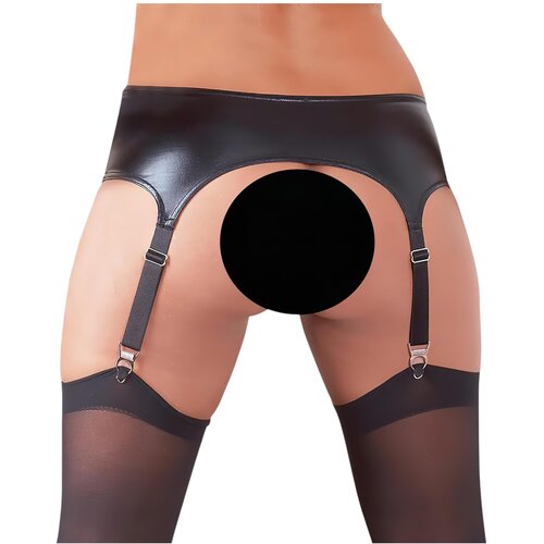 NO:XQSE Suspender Belt and Stockings 2340089 Black S Slike