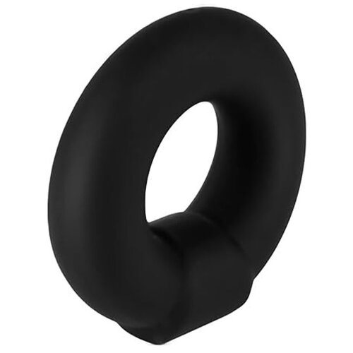 SuperLove Premium Thick Silicone Erection Cock Ring Black Cene