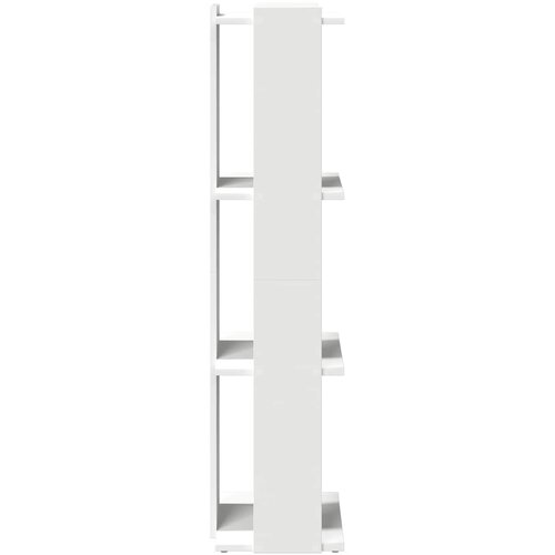  Regal za knjige s 3 razine bijeli 60x30x120cm konstruirano drvo Slike