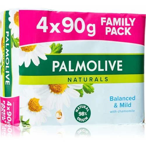 Palmolive Naturals Chamomile sapun s kamilicom 4x90 g