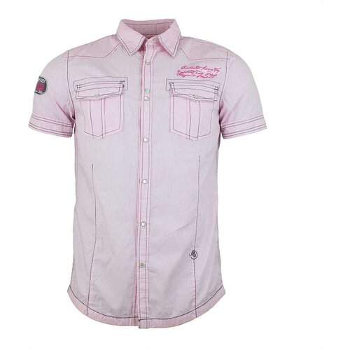 Srk Srajce s kratkimi rokavi Chemise homme CAIRU Rožnata Cene