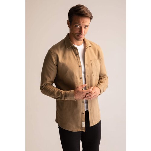 Defacto Modern Fit Long Sleeve Shirt Slike