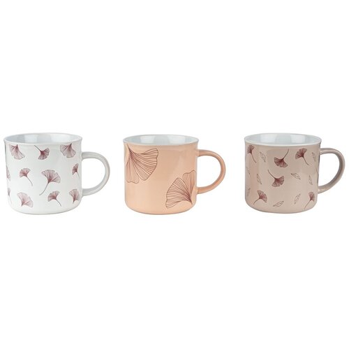 Alpeks Home ALPEKSHOME, GINKO, LONČKI, 290 ML, 3 KOS, (22153061) Cene