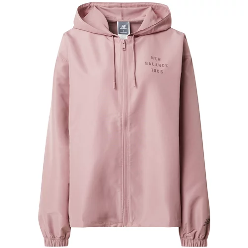 New Balance Prehodna jakna 'Iconic Collegiate' roza