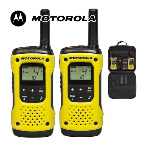 Motorola T92 H2O TALKABOUT Black/Yellow 2pcs Slike