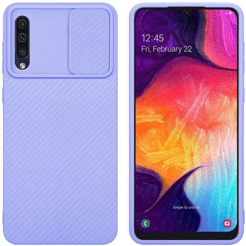 Cadorabo Ohi&scaron;je, združljiv s Samsungom v Bonbon Purple - Za&scaron;čitni pokrov, narejen iz fleksibilnega silikona TPU in z za&scaron;čito pred kamero, (20617204) Cene