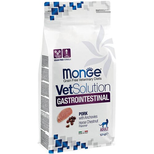 Monge vetsolution gastrointestinal feline - dijetetska hrana za mačke za podr&scaron;ku rada creva i varenja (400g i 1,5kg) 1,5kg Cene