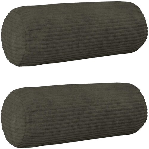  Presvlaka za jastuk 2 pcs HEERLEN Antracit Ø 15 x 40 cm Kord Cene
