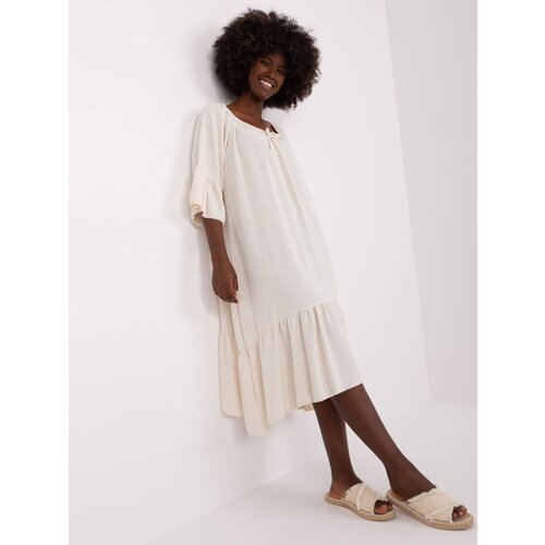 Italy Moda Dress-DHJ-SK-6057.93-light beige Slike