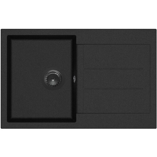 Aquasanita Set Tesa SQT101AW + Vida PVD Grafit/Black metallic Slike