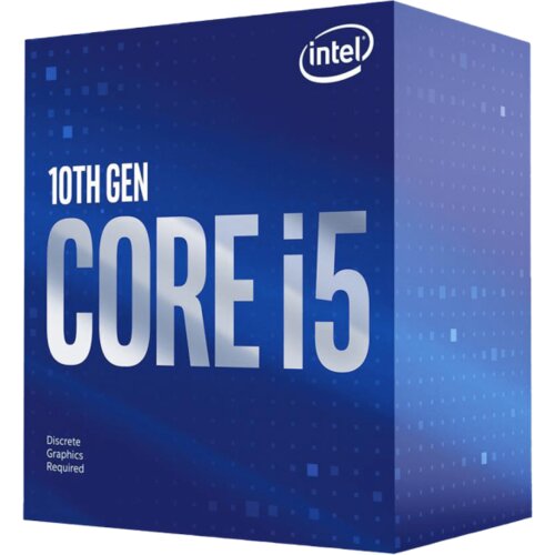 CPU 1200 INTEL Core i5 10400F 6 cores 2.9GHz (4.3GHz) BOX Slike
