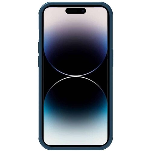 Nillkin Super Frosted Shield Pro - iPhone 14 Pro - plava Slike