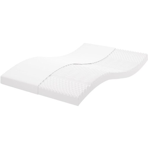 vidaXL Madrac od pjene bijeli 120x220 cm 7 zona tvrdoća 20 ILD Cijene