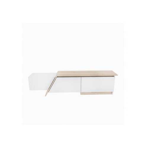 Hanah home TV komoda Zonas, 180x28,6x35 cm, bijela Slike