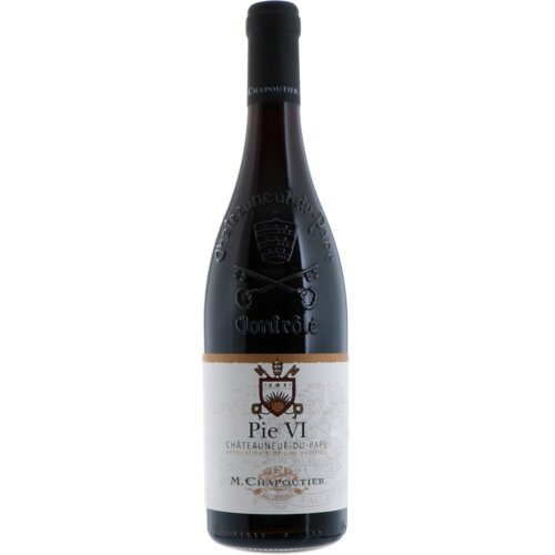 M_Chapoutier Chateauneuf Du Pape Pie VI crveno vino 0,75 l Slike