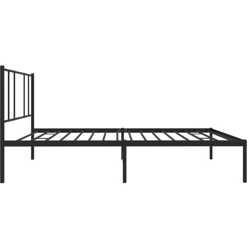  okvir za krevet s uzglavljem crni 100x200 cm Slike