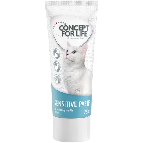 Concept for Life Sensitive Cats - poboljšana receptura! - Kao dodatak: 75 g Sensitive Paste