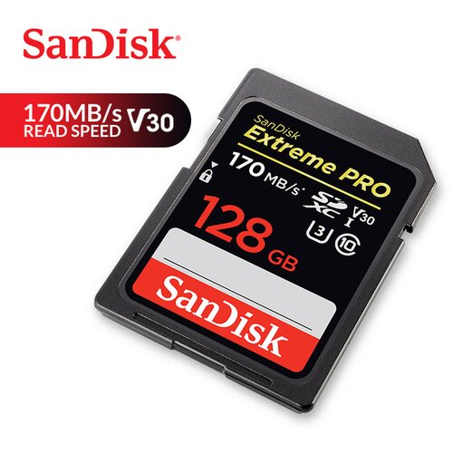 Sandisk Extreme PRO (SDSDXXY-128G-GN4IN) SDXC 128GB class 10 memorijska kartica Slike