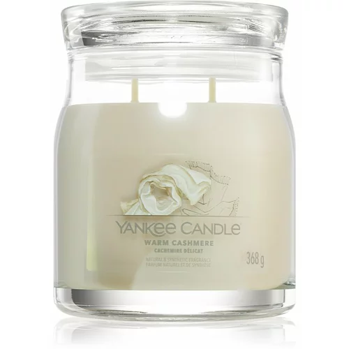 Yankee Candle Warm Cashmere dišeča sveča 368 g