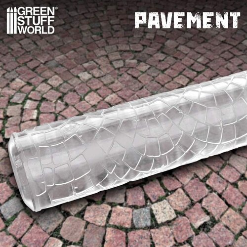 Green Stuff World Rolling Pin Pavement | Teksturni valjak pločnik Cene