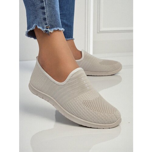 Resti Callista Women's Beige Moccasins Made of Breathable Fabric Spring Summer Cene
