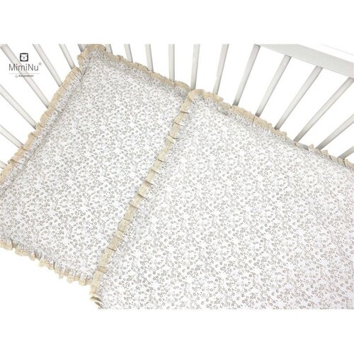 MimiNu Premium posteljina za dječji krevetić 2-dijelni set - Bloom Lace Cijene