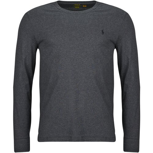 Polo Ralph Lauren Majice z dolgimi rokavi TSHIRT MANCHES LONGUES EN COTON Siva Slike