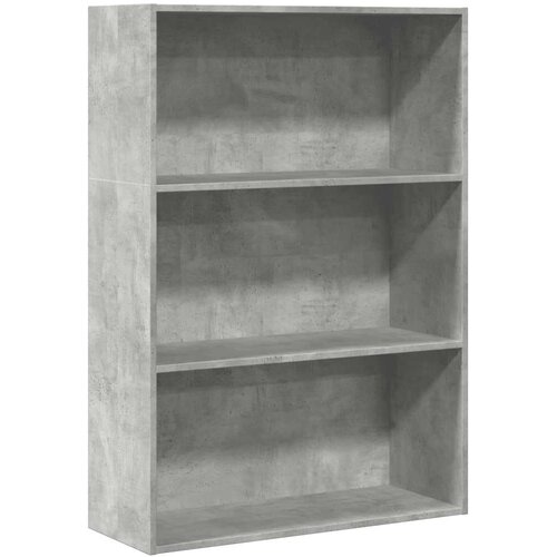 vidaXL Regal za knjige boja betona 80x30x114 cm konstruirano drvo Cene