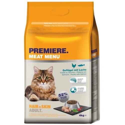 Premiere Cat Adult Hair&Skin perad i losos 4 kg Cijene