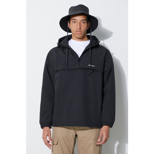 Carhartt WIP Jopica Windbreaker Pullover Black/ White XL Cene