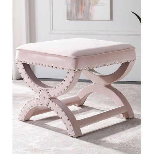 Woody Fashion felice halka pouffe 60 - powder powder pouffe Slike