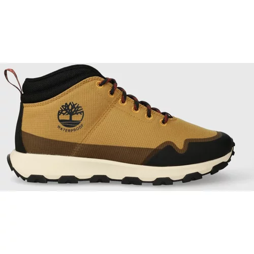 Timberland Cipele Winsor Trail Mid Fab WP za muškarce, boja: smeđa, TB0A62WM2311