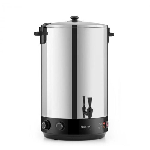 Klarstein KonfiStar 50, lonec za konzerviranje, avtomat za tople napitke, 50 l, 110 °C, 120 min., nerjaveče jeklo Cene