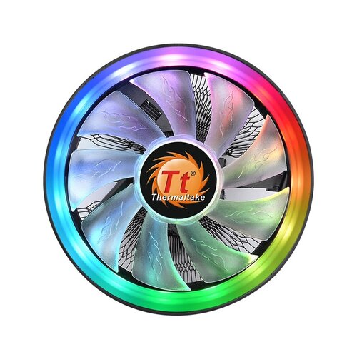 Thermaltake UX100 ARGB cooler Lighting CPU cooler, kompatabilan sa svim Intel i AMD socket Slike