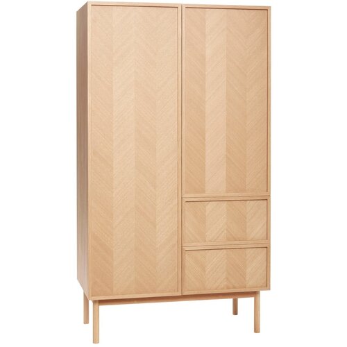 Hübsch Ormar od hrastovine 100x180 cm Herringbone - Cijene