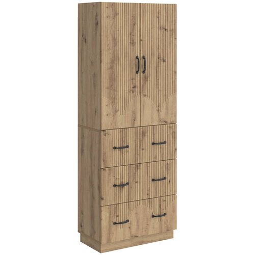 vidaXL Set ormara 2 kom. 66 x 34 5 x 87 cm Konstruirano drvo - hrast artisan Cene