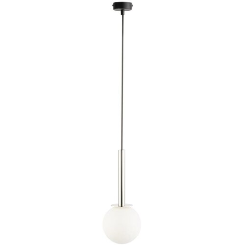  Luster na sajli DAISY 1xG9/12W/230V prečnik 14 cm sjajni hrom/crna/bela Cene