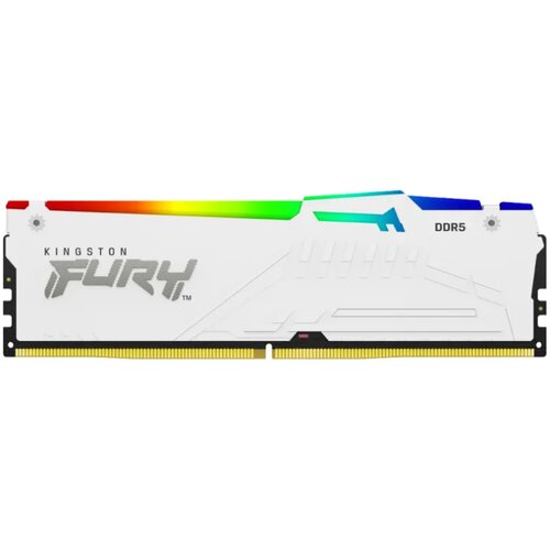 Kingston dimm DDR5 32GB (2x16GB kit) 6000MT/s KF560C30BWEAK2-32 fury beast rgb white expo Cene