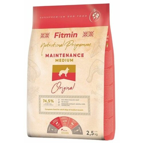 Fitmin dog nutritional programme maintenance medium piletina 2,5kg Cene