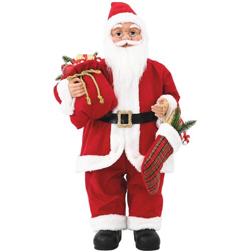  Figura Djed Božićnjak Crvena 30 cm Poliester Slike