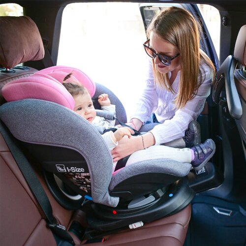 Lorelli auto sedi&amp;scaron;te Proxima i-Size crno-roze Slike